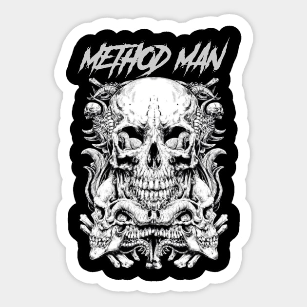 METHOD MAN RAPPER ARTIST Sticker by jn.anime